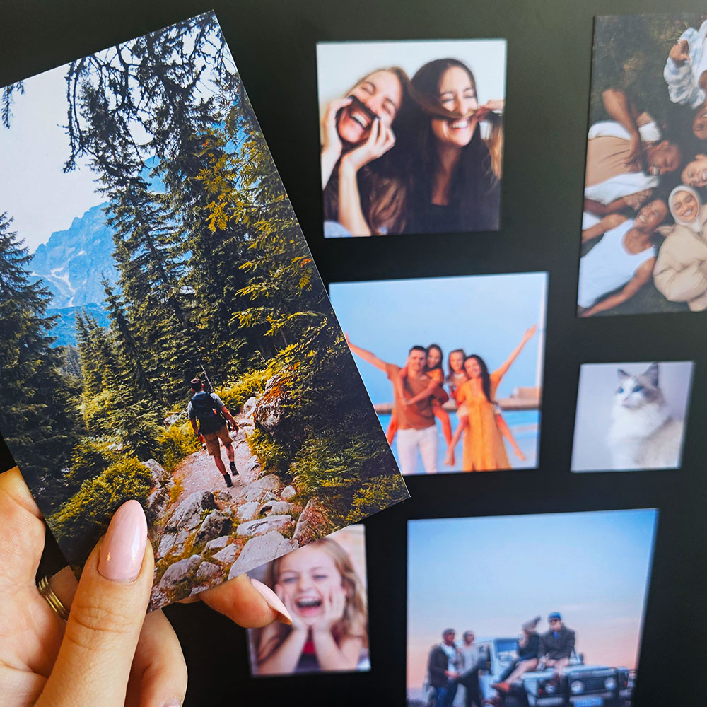 Flexible Fotomagnete in verschiedenen Größen mit personalisiertem Foto