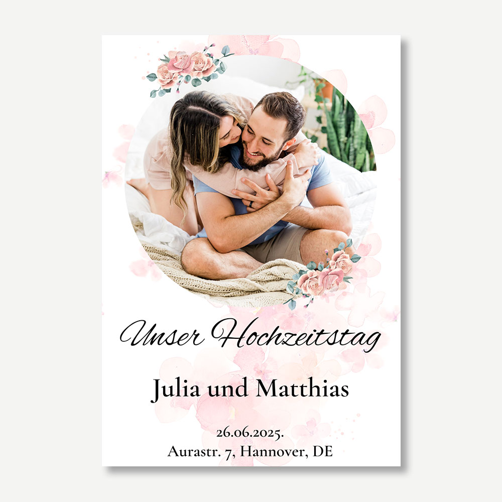 Flexible Fotomagnete - Hochzeitseinladung 12