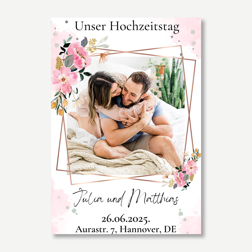 Flexible Fotomagnete - Hochzeitseinladung 28